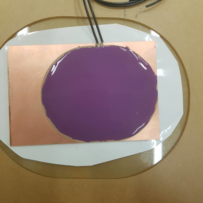 heater silicon purple