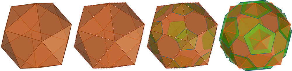 truncated icosahedron construction in rhinoceros