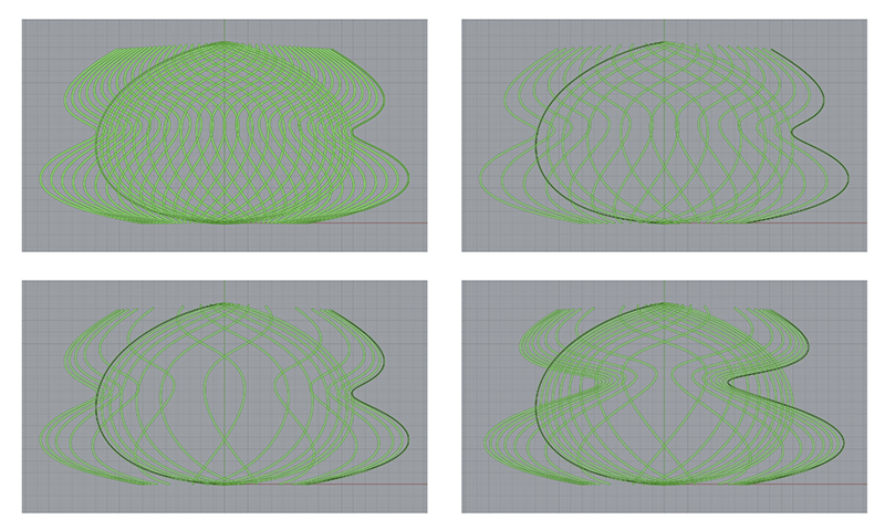 tween curves 9 variations
