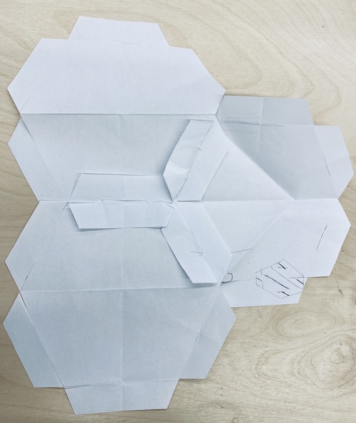 hexagone paper