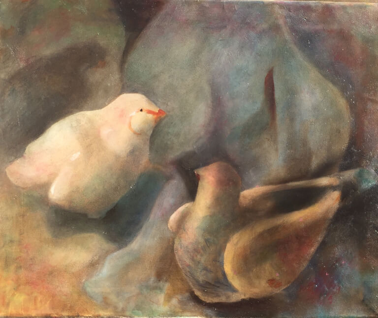Kathy Sinclair bird painting