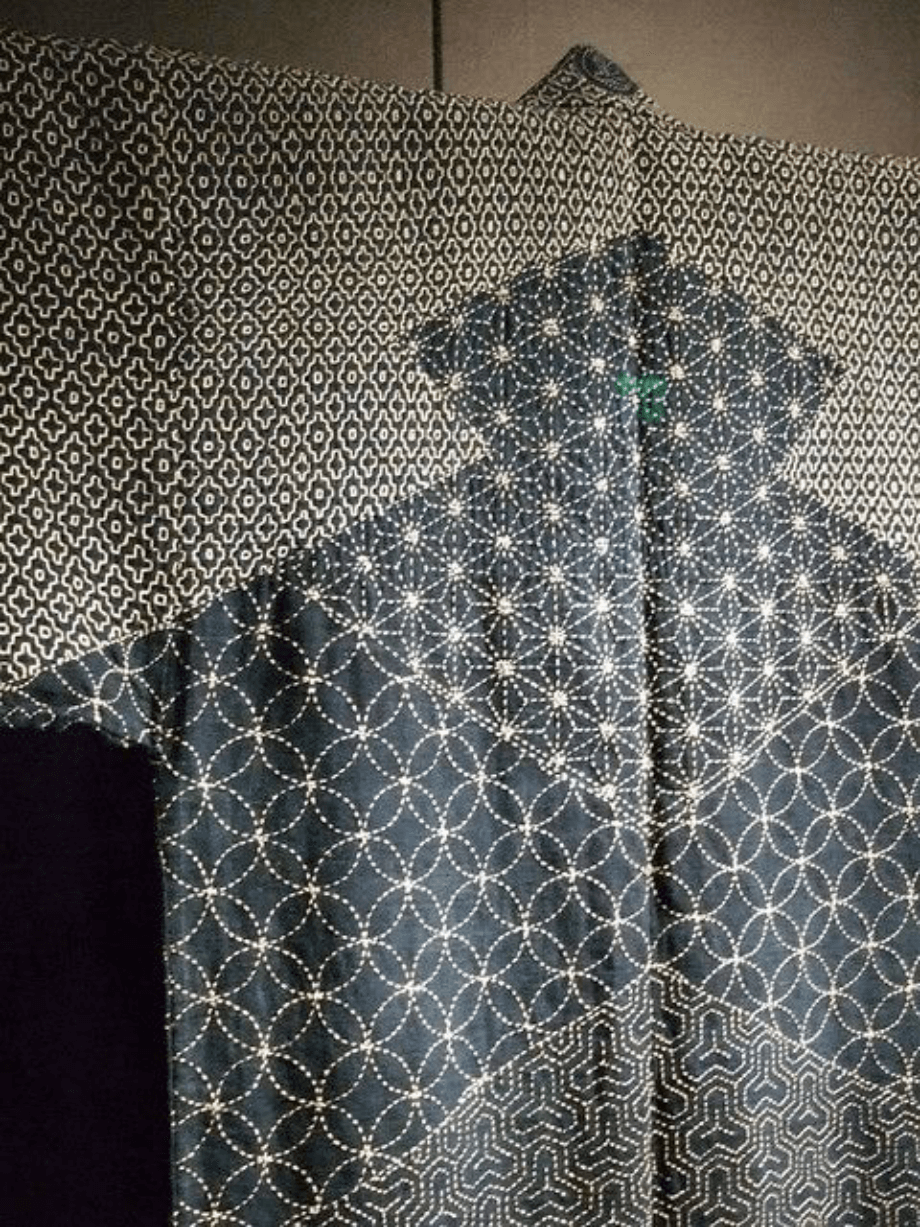 Sashiko kimono mid-19th century