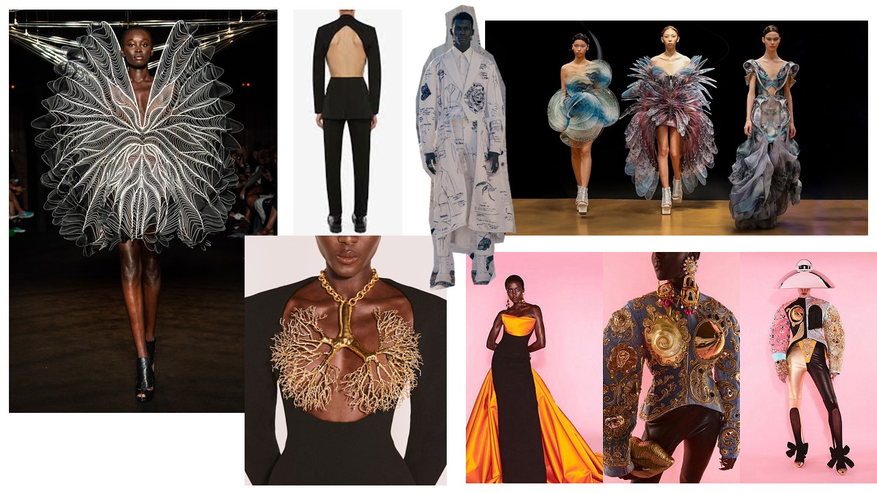 Collage inspiration couture
