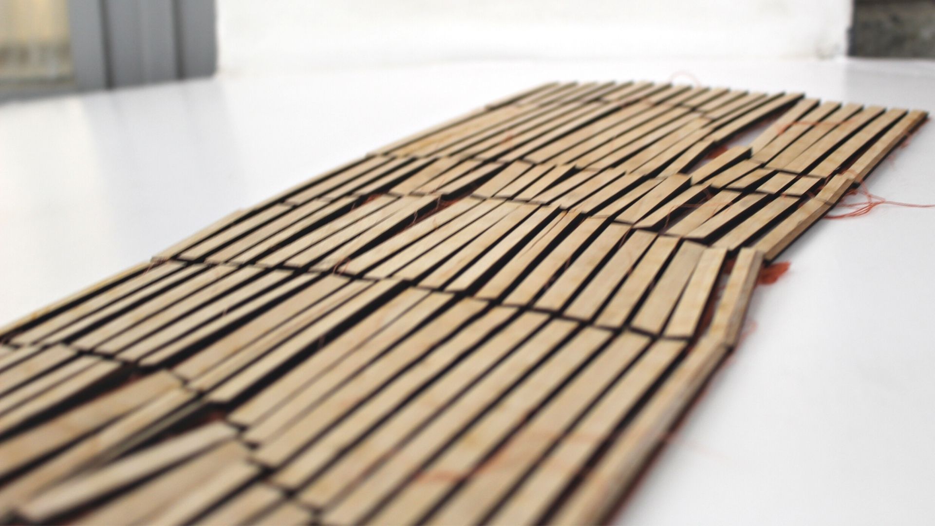 final kirigami wood textile