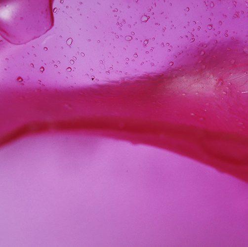 pink bioplastic