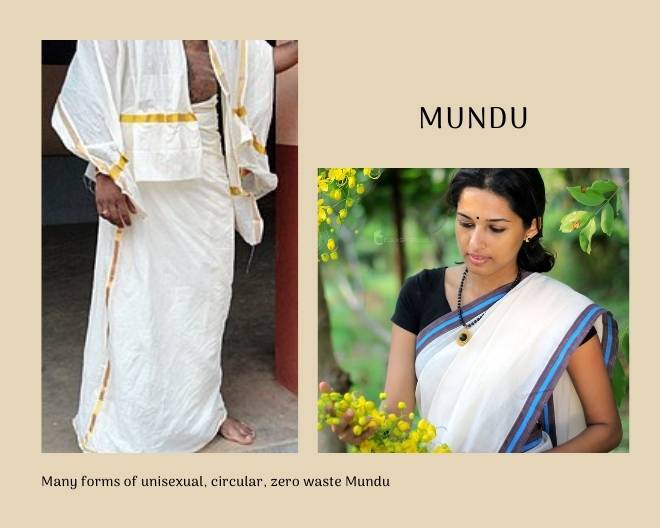 Mundu- Unisexual, Modular, Unstitched clothing