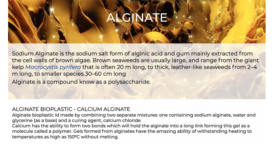 Alginate de sodium, 454g