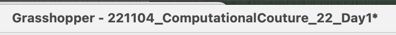When there are a * near the name of your files = not save. But it will be this every time you add a command.
