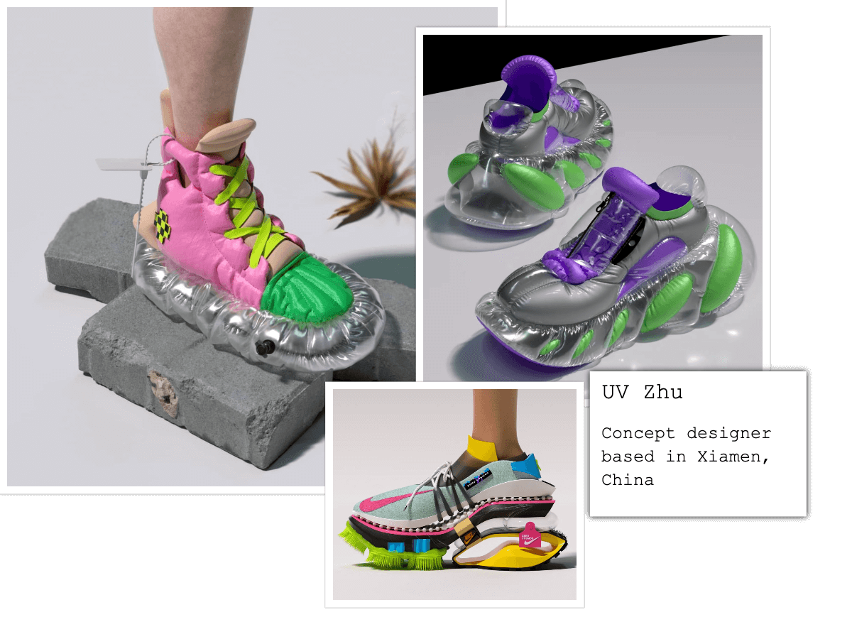 UV Zhu Shoe Concepts