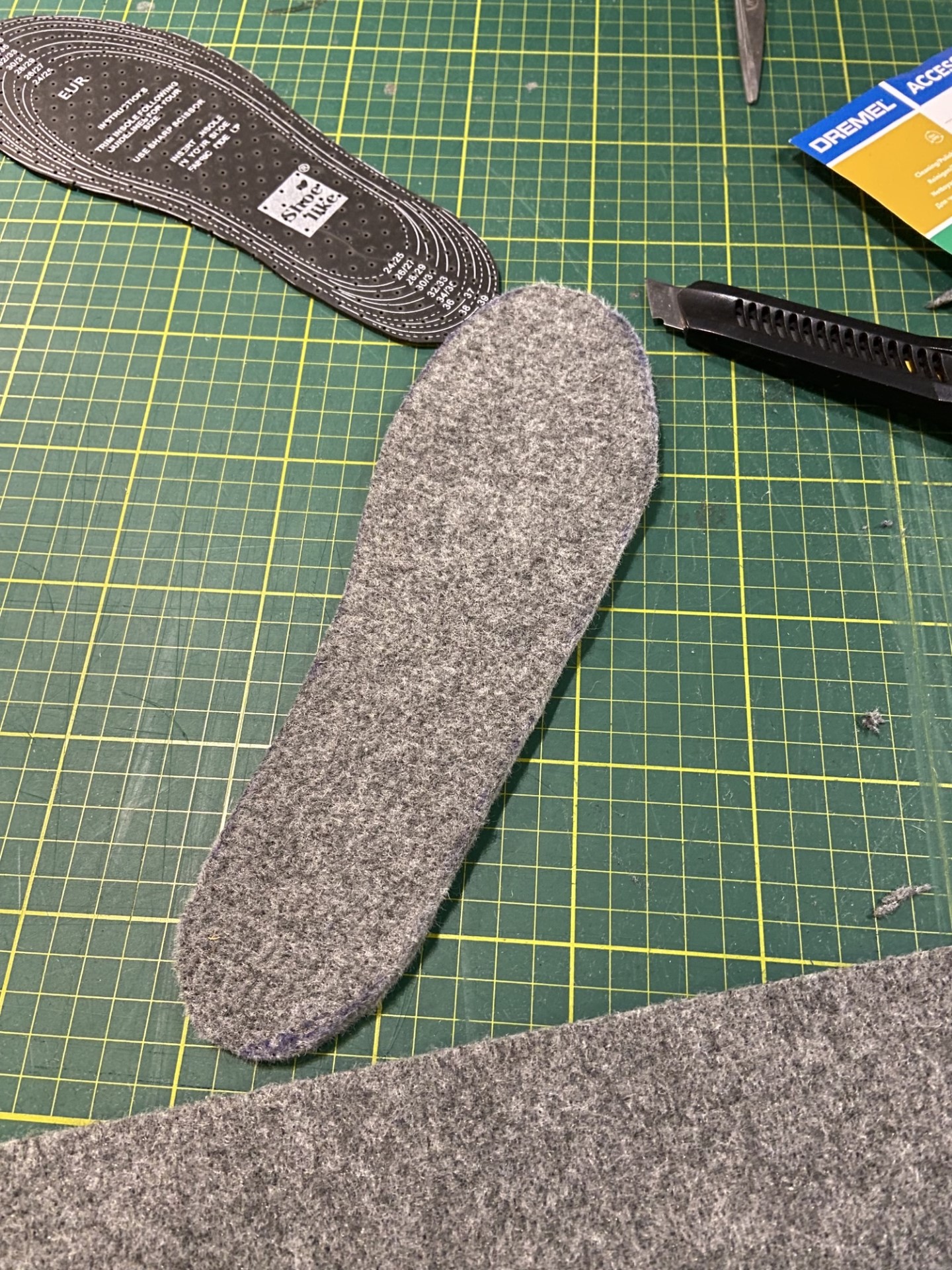 Making of the sole