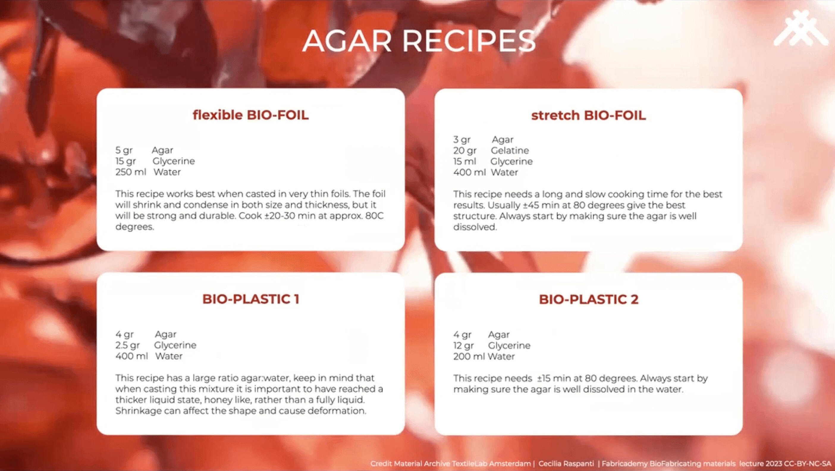 Agar Recipe by Cecilia