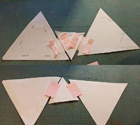 triangle paper test