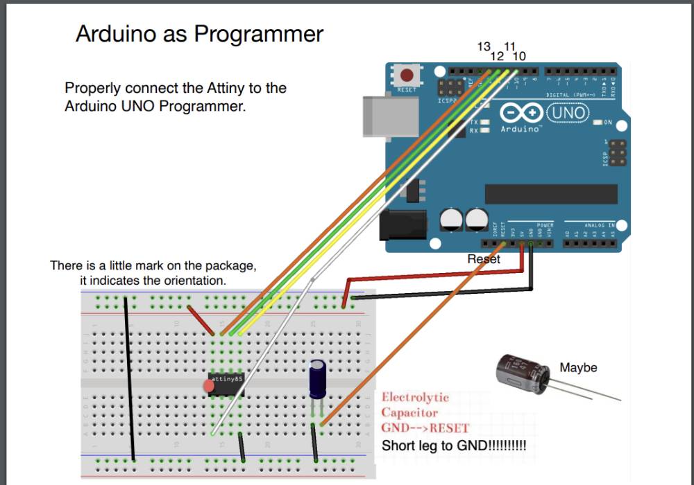 Arduino as programmer