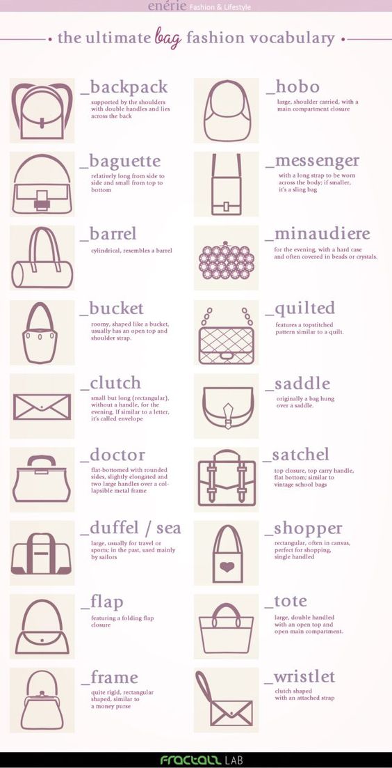 Different purse designs
