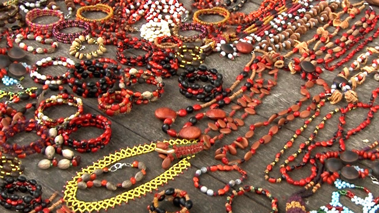 Seeds used craft by indigenous women