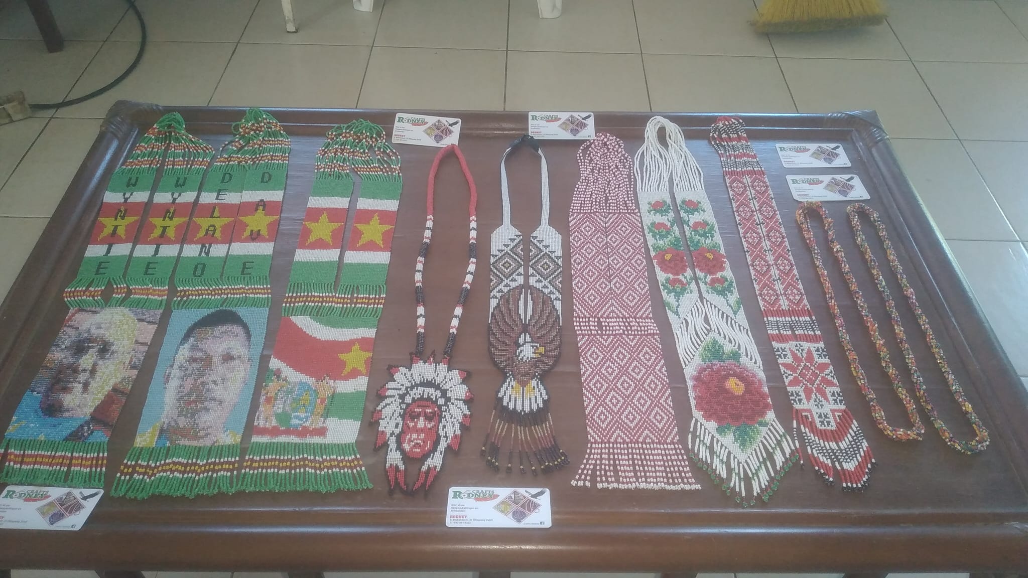 Beaded weaving Indigenous products