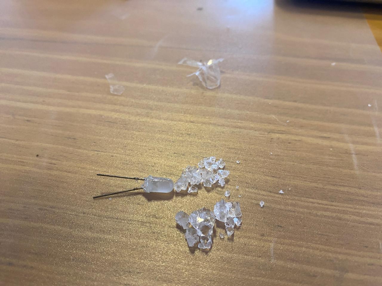 Broken christals
