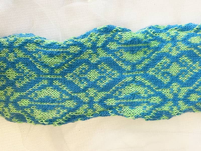knit sample