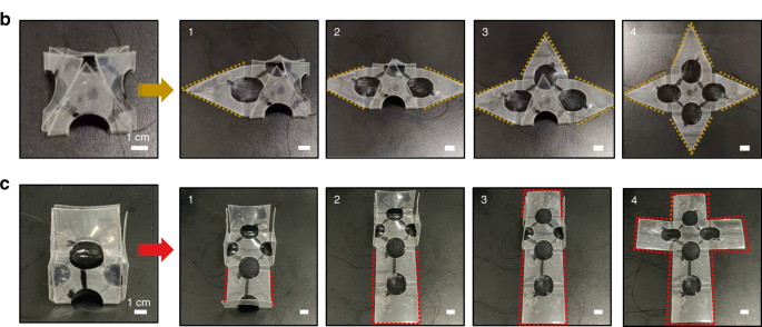 Origami inspired folding robotics