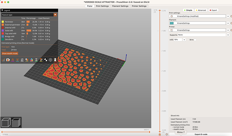 voronoi prusa slicer