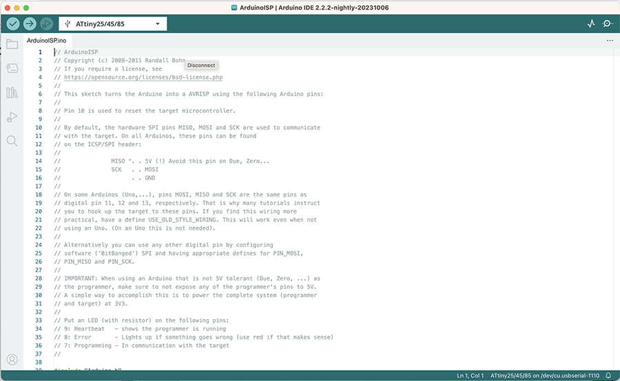 arduino ISP