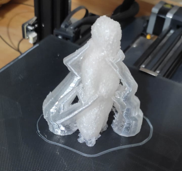 Bubble body 3D printing