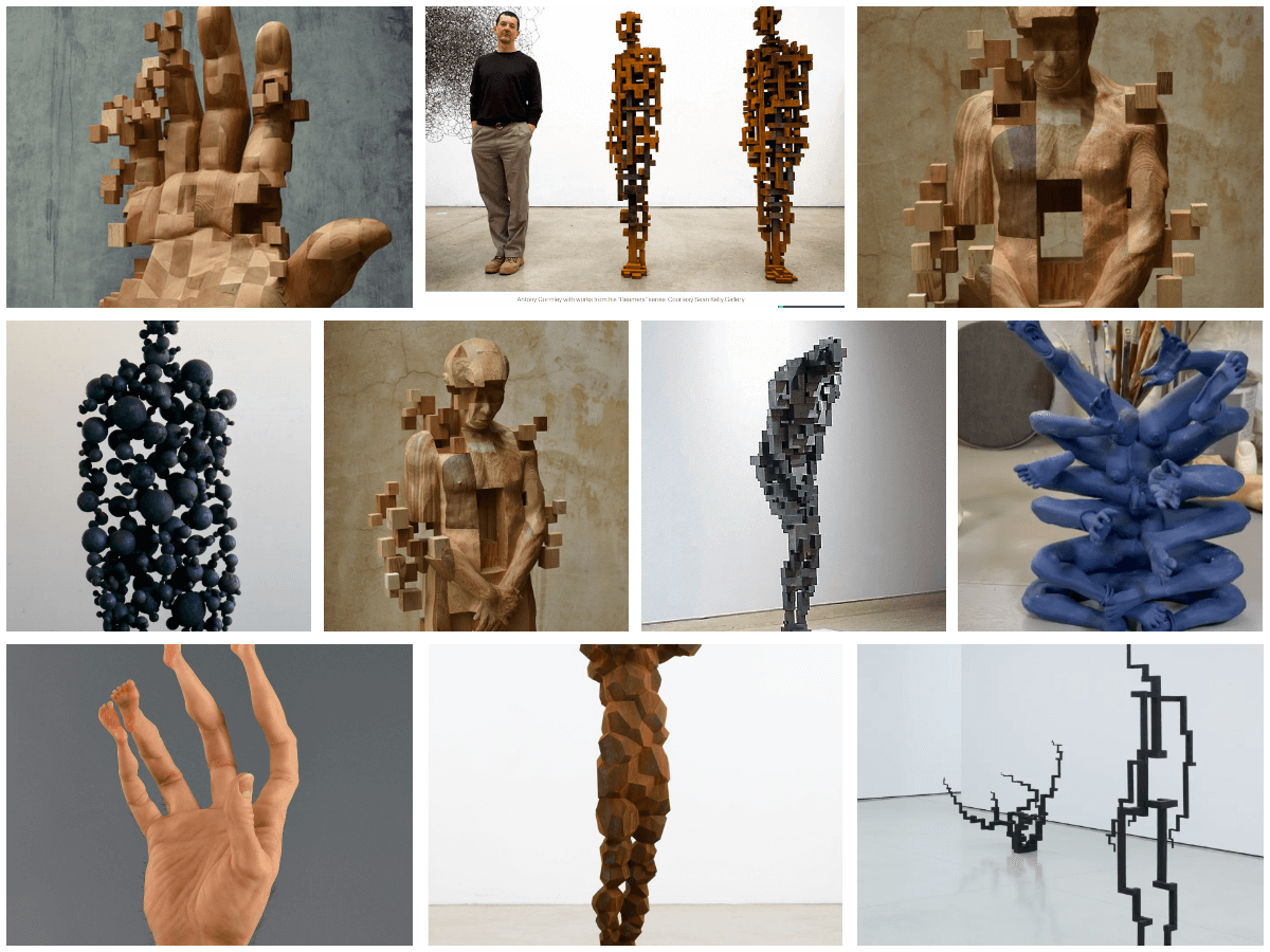 Antony Gormley, Alessandro Boezio and Han Hsu Tung