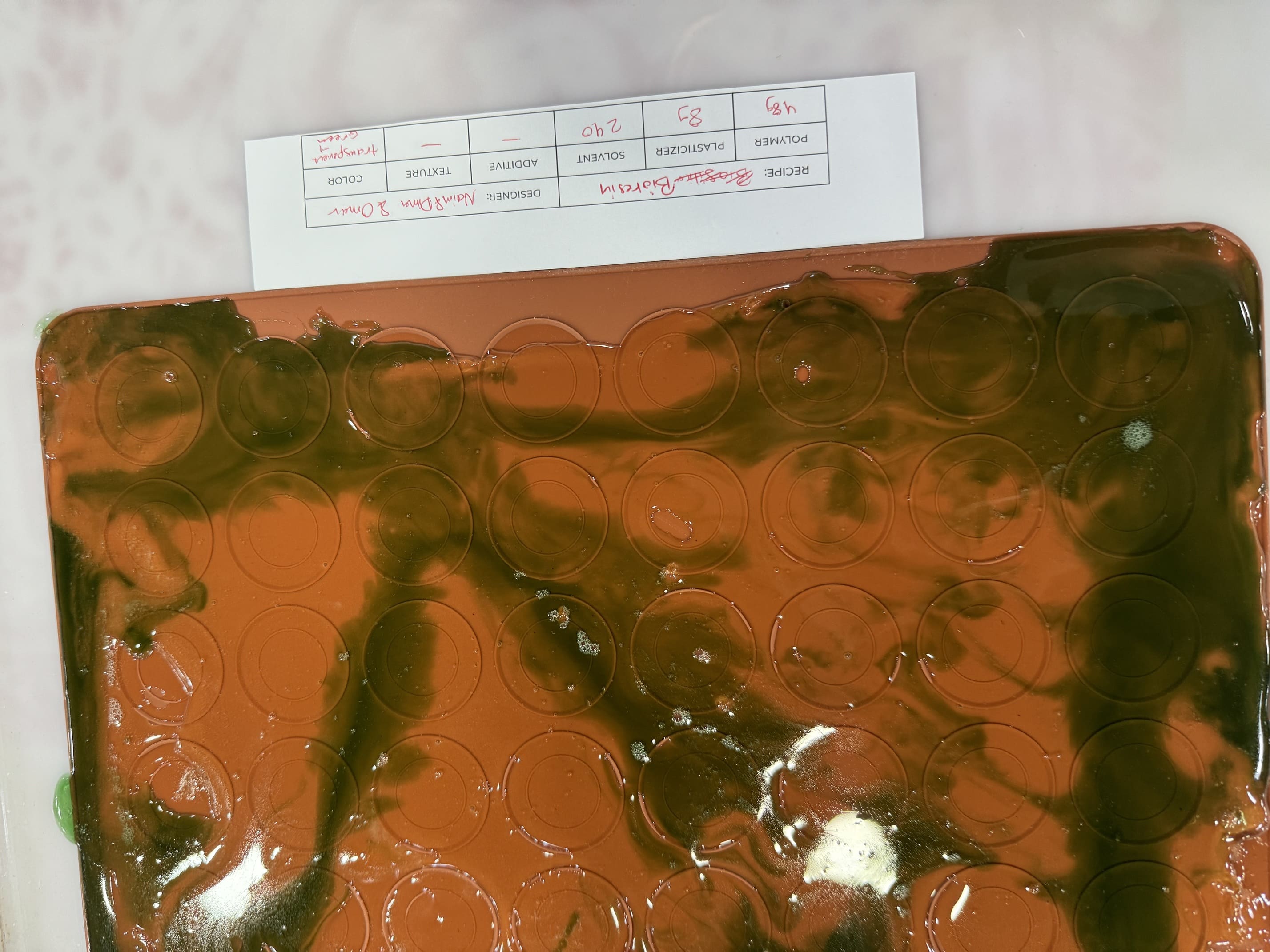 Gelatine Bioresin