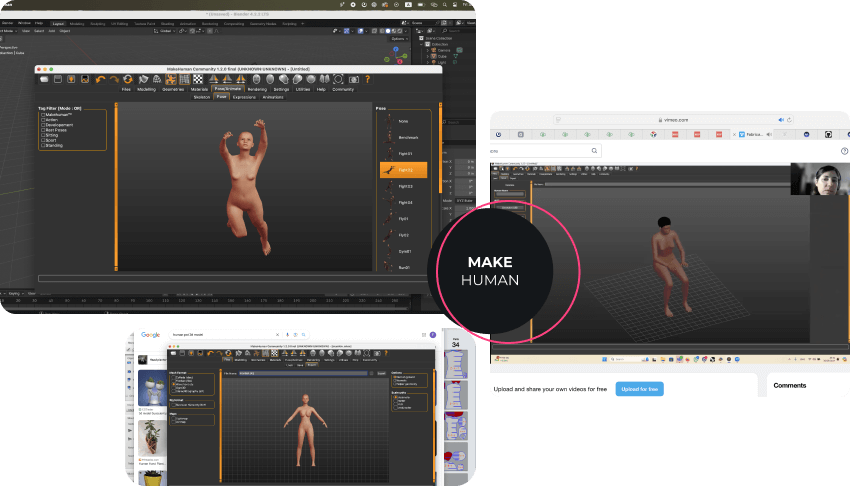 makehuman software
