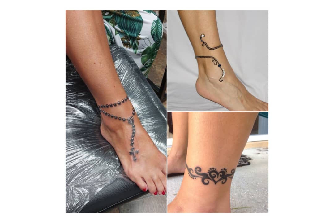 anklet tattoos