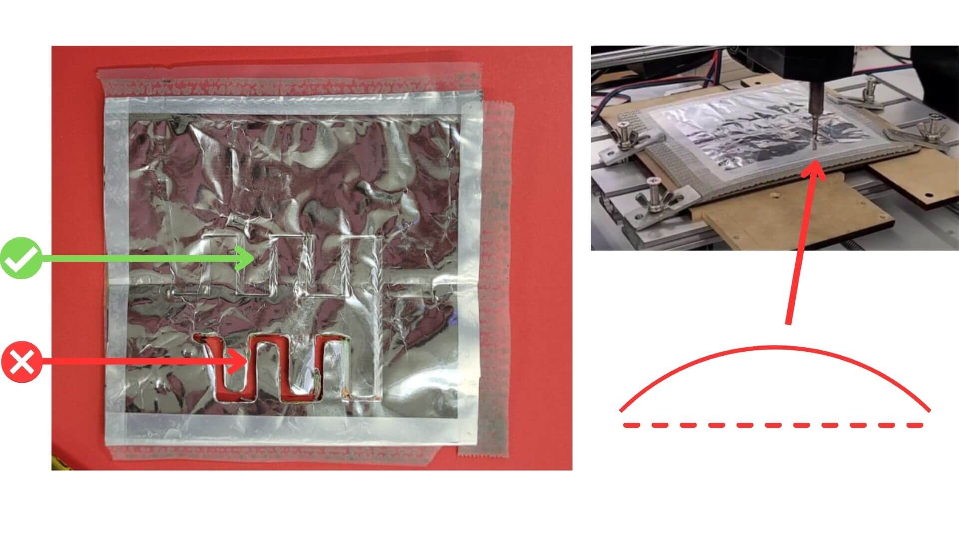 Laser cut