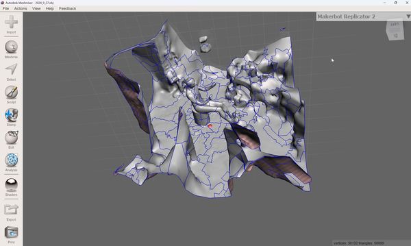 imported initial driving posture photogrametry