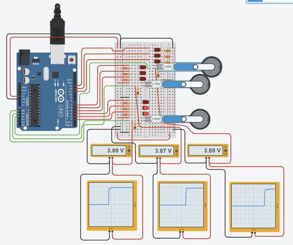 Three Force Sensors 1st