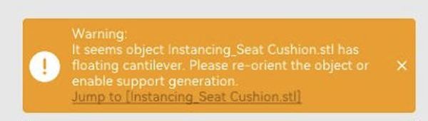 error message