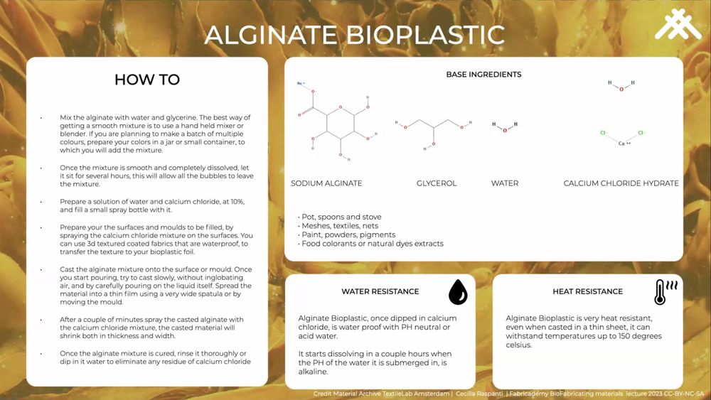 how to process alginate