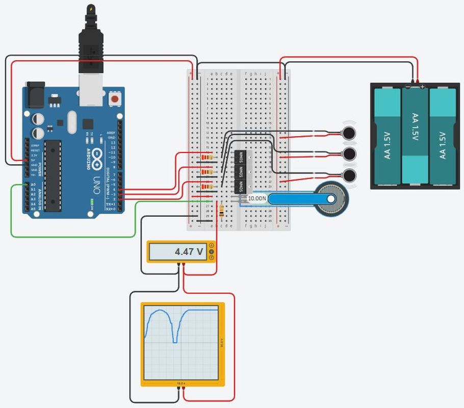 pressure input vibration motors out put