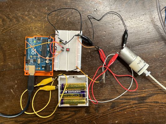 simple DC Motor circuit