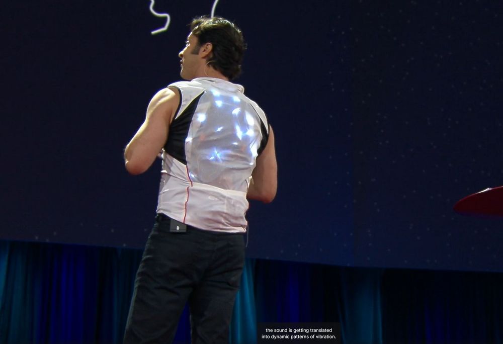 David Eagleman haptic vest