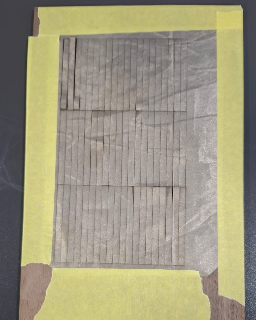 Breadboard Traces Laser Cut