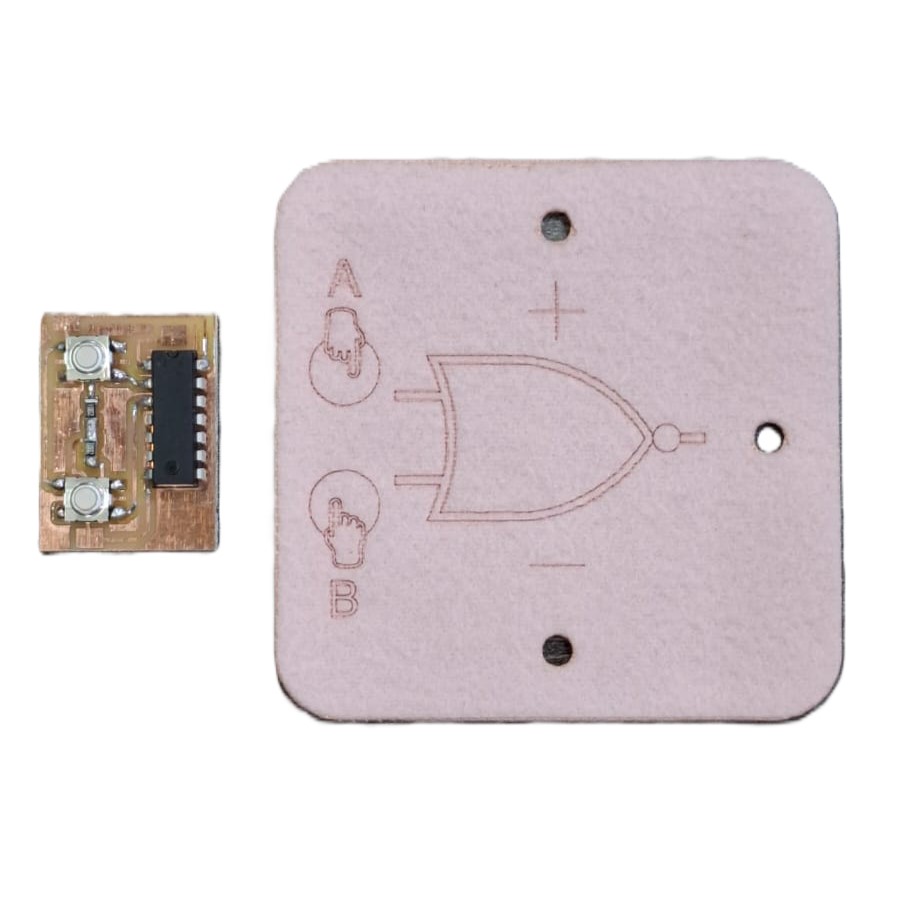 Logic NOR Module Fabrication
