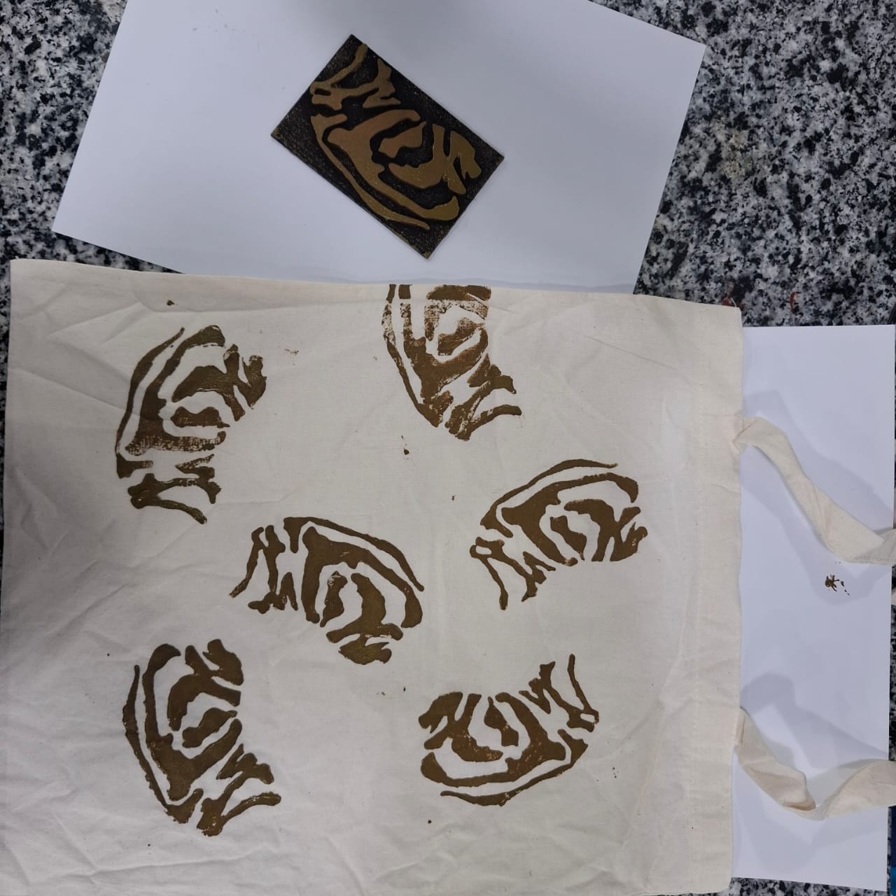 Extra Stamping Tote Bag