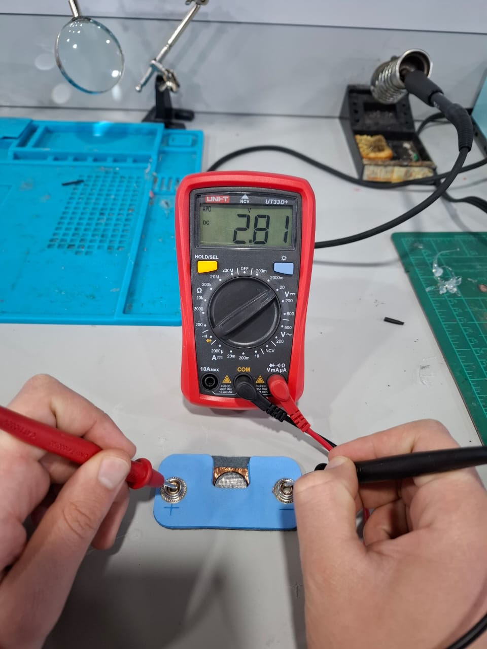 Multimeter Battery Test