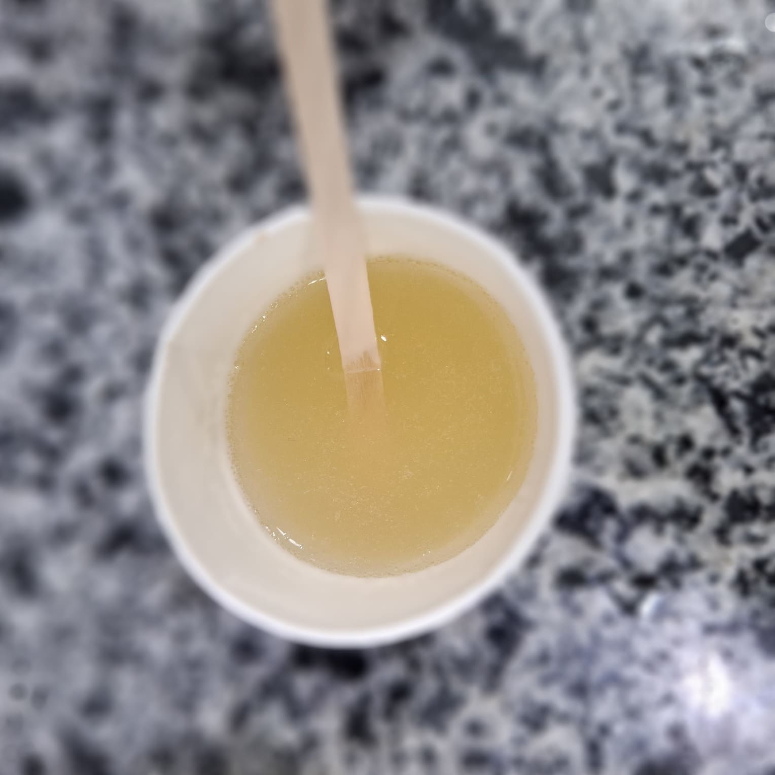 Gelatin Mixed with Water