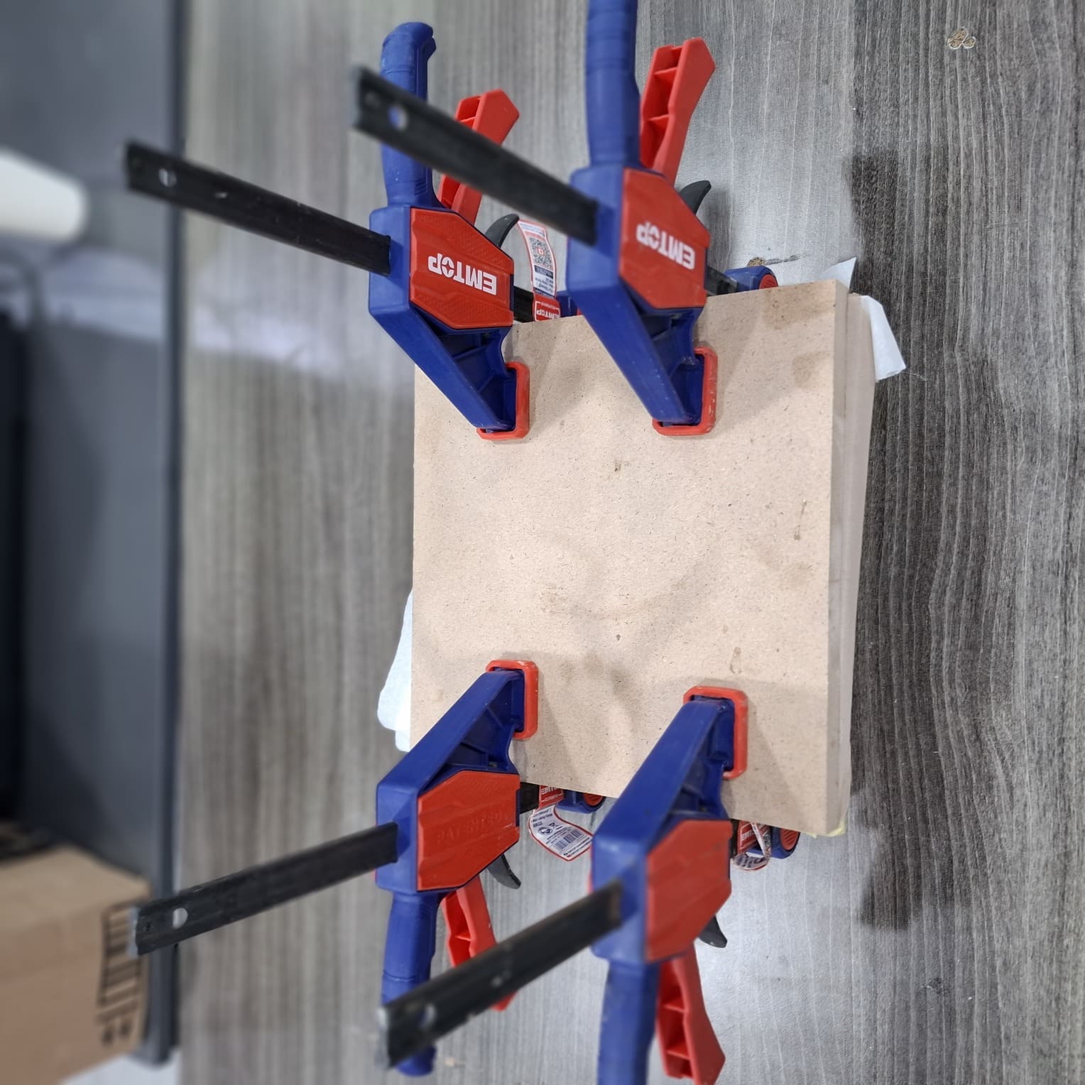 Clamped