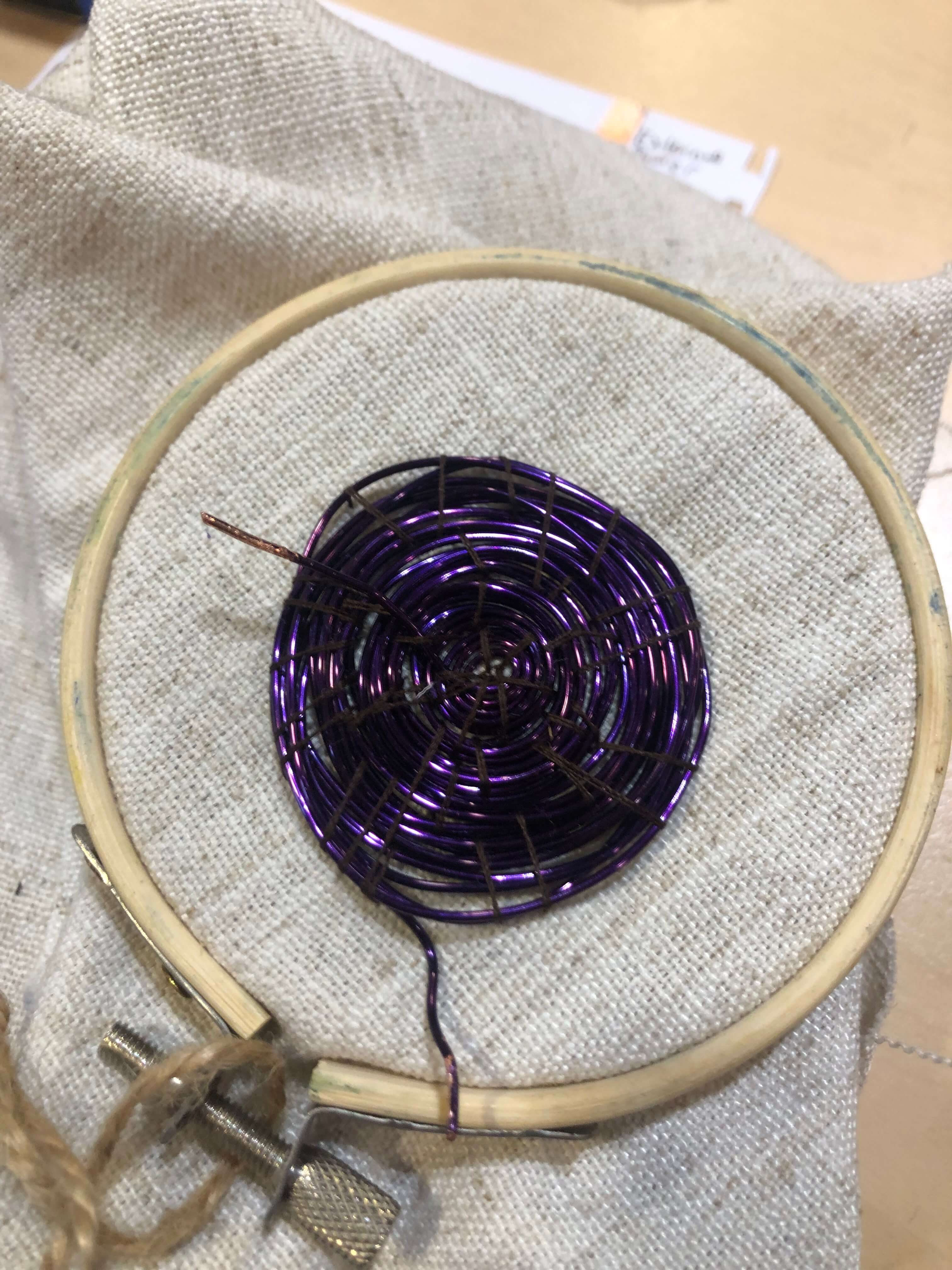 Fabric Speaker Purple