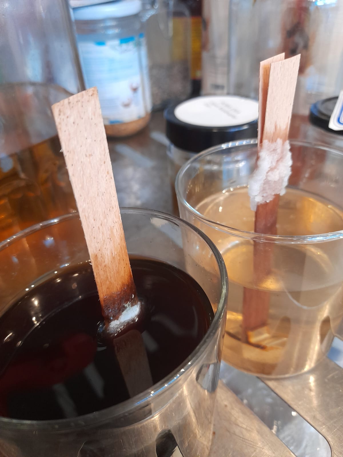 Brown sugar – after drying