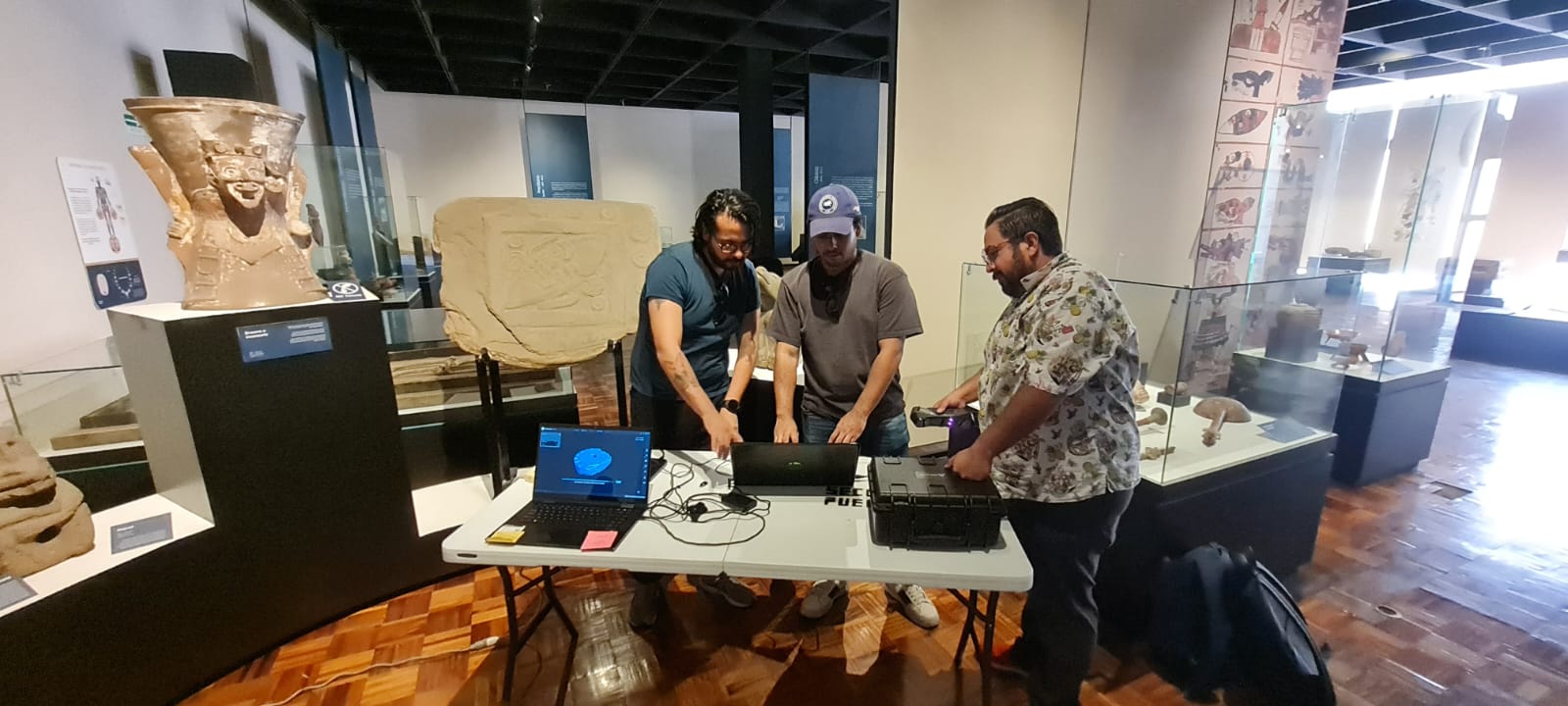 Pieces scanned at museo regional