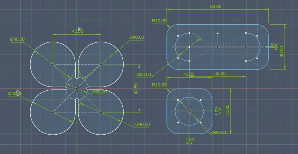 Pressed modules