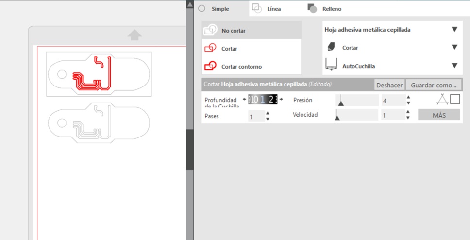 Corrected silhouette studio