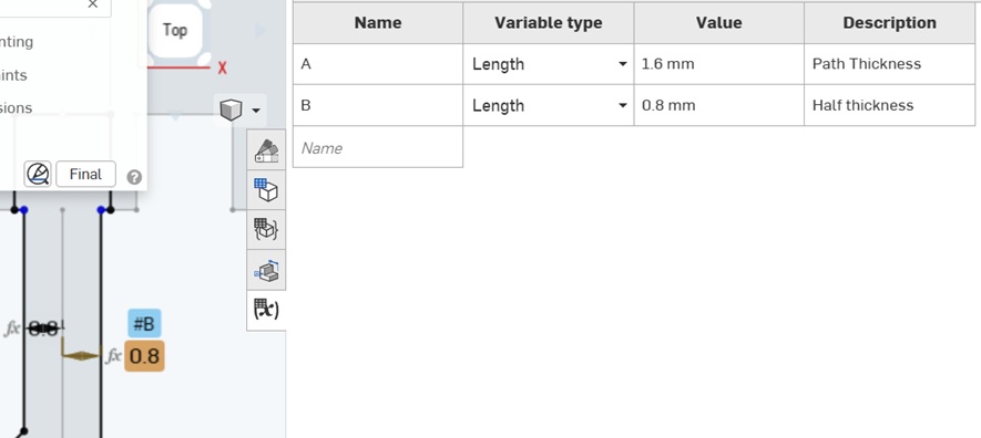 Variable Table